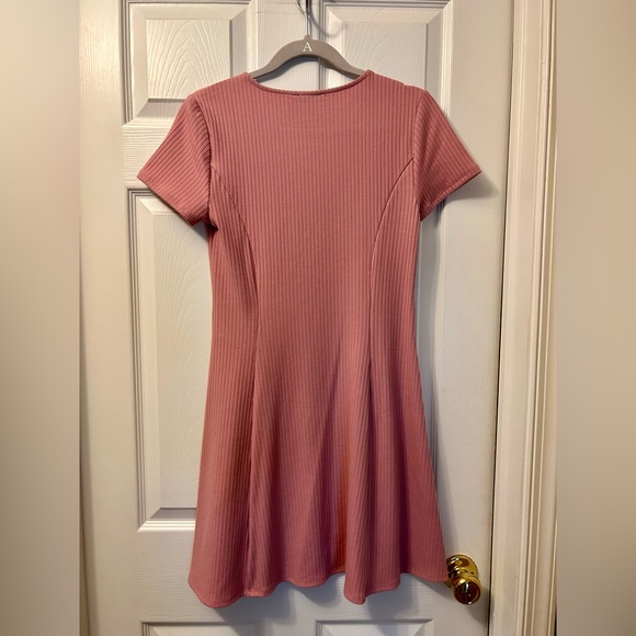 Forever 21 Pink Ribbed Dress - Picture 4 of 4